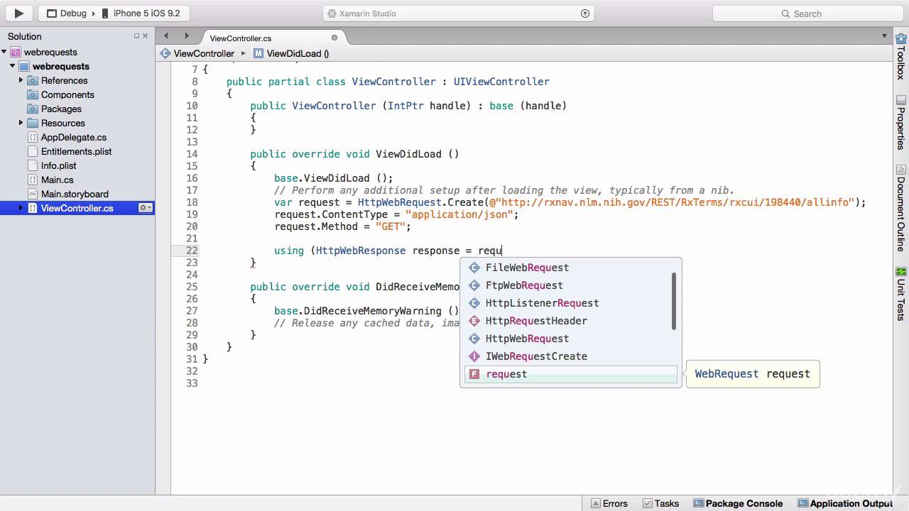 14 3 How To Create An HttpWebRequest On Xamarin IOS YouTube 14-3-how-to-create-an-httpwebrequest-on-xamarin-ios-youtube