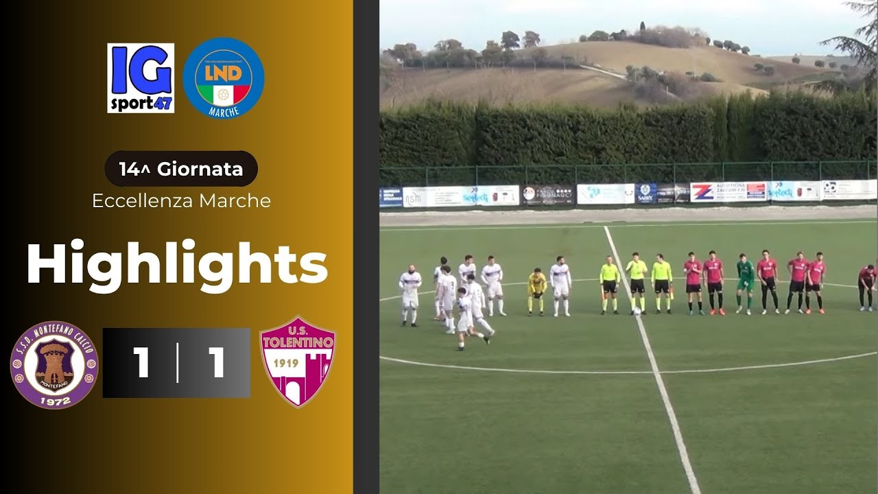 Montefano vs Tolentino 1-1 (Eccellenza Marche)