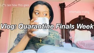 Vlog: Quarantine Finals Week