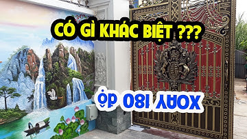 CỔNG TỰ ĐỘNG XOAY 180 ĐỘ CÓ GÌ HAY??? [Cổng tự động số 1 Thái Nguyên]