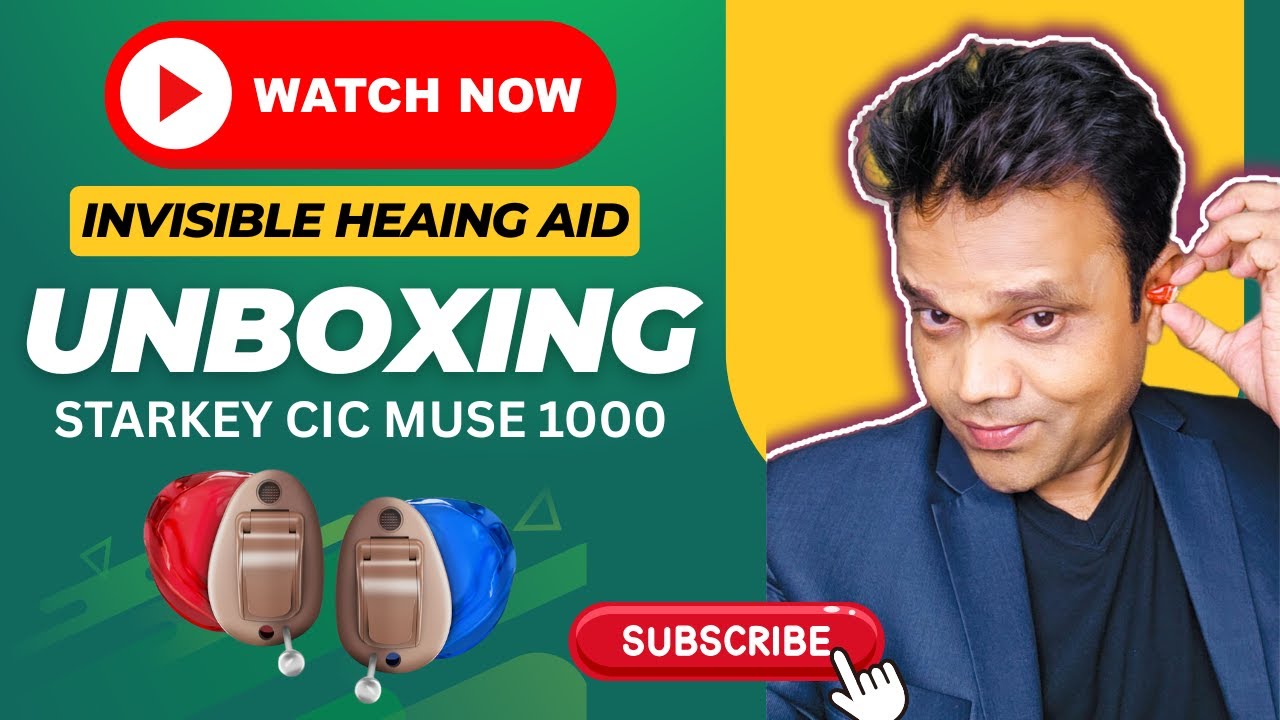 Best CIC Hearing Aid |कान के अंदर वाली मशीन-Hidden Hearing Aid| Unboxing Hindi You Tube Video