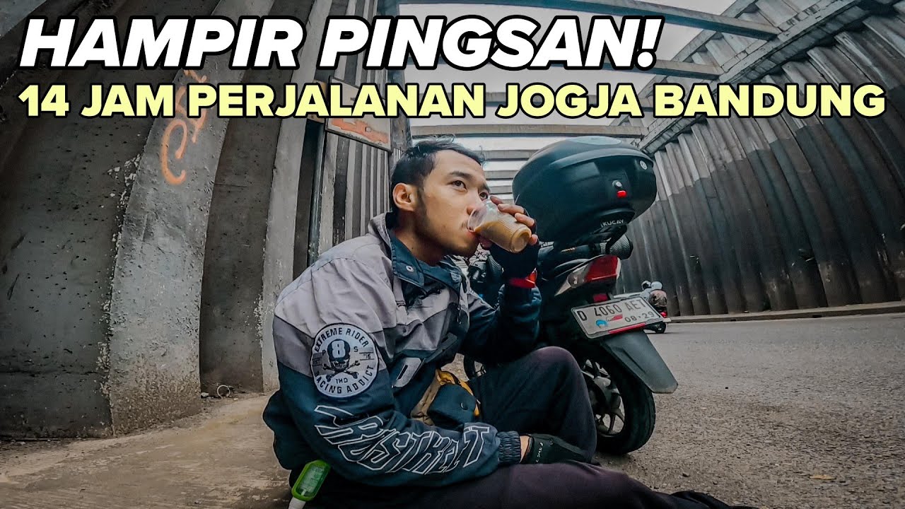 HAMPIR PINGSAN! - 14 Jam Perjalanan Solo Touring Jogja Bandung | MSRB 2025