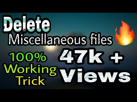 How to delete miscellaneous files on Samsung 100% working trick