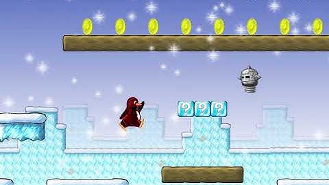 SuperTux 0.1.3 Oh no! More Snowballs