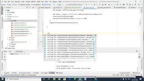 Context Menu in Kotlin Android