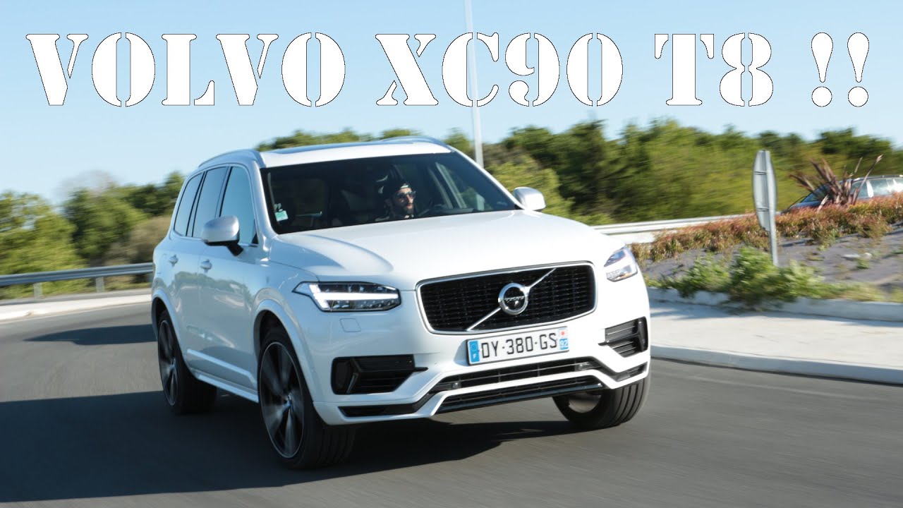 Test Drive Volvo XC90 T8 PlugIn Hybrid LBA YouTube
