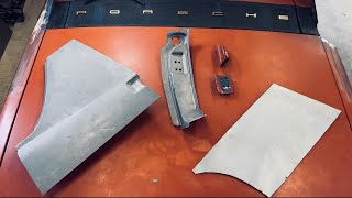 Porsche 914 Roof Pillar and Door Jam Repair