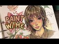 fill a sketchbook page w/me !! ☁️ slow days + mini sketches | artist diaries 🧺🌿