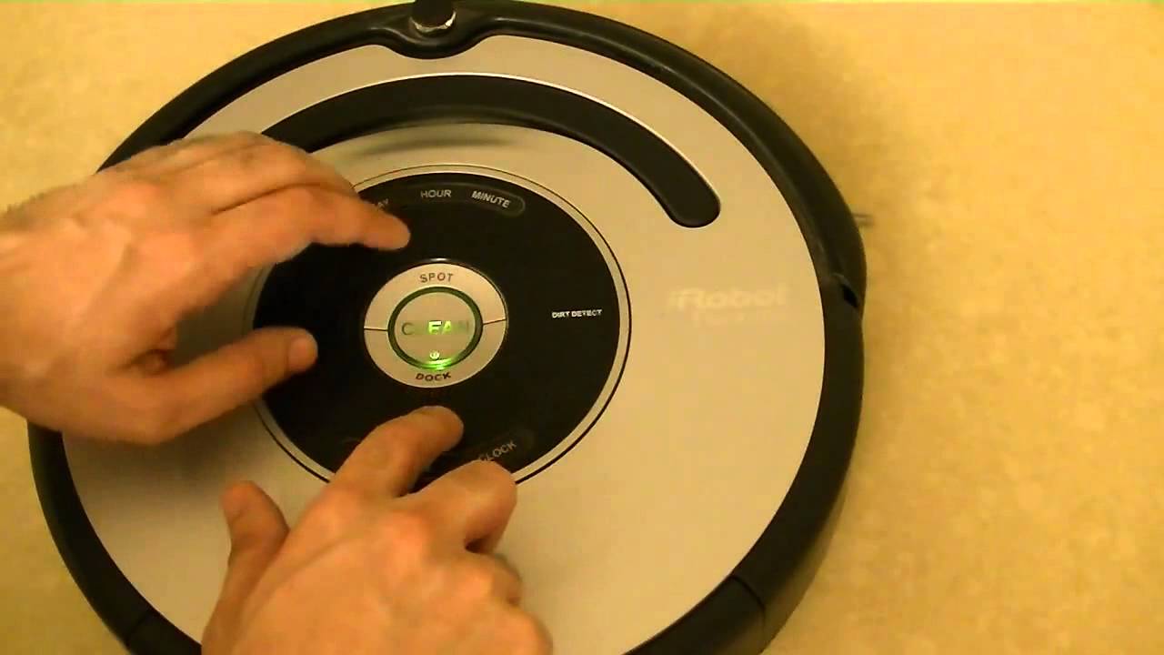 IRobot Roomba 560 500 600 series Reset procedure - YouTube
