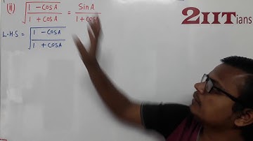 Trigonometric Identities Exercise 18 Q22 Class X ICSE | IIT JEE