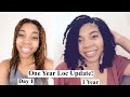 ONE YEAR LOC UPDATE!🎉 | NATURAL NIRVANA