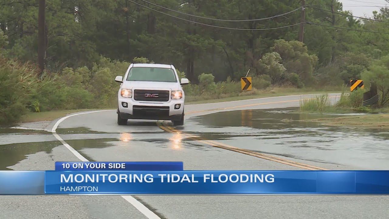 Tidal flooding impacts in the peninsula - YouTube
