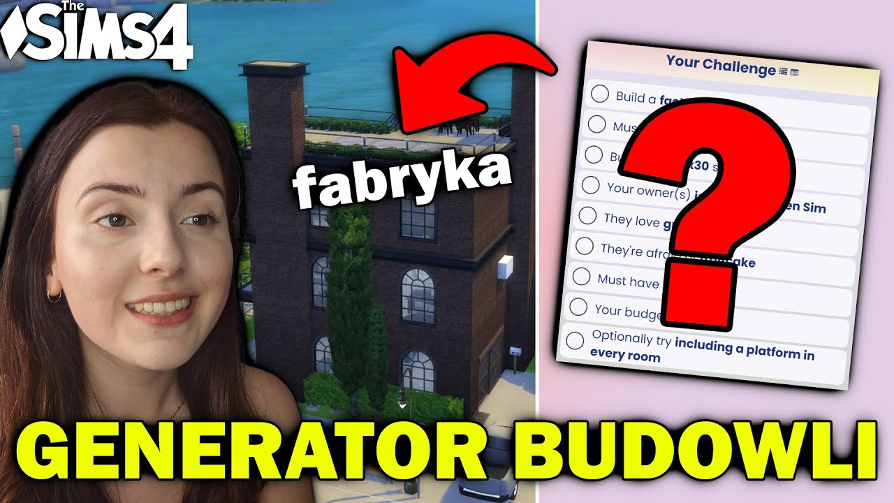 BUDUJĘ DOM Z FABRYKI W THE SIMS 4!