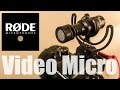 RODE VideoMicro 〜最初に買うべきデジタル一眼動画の外部マイク！