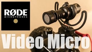 RODE VideoMicro 〜最初に買うべきデジタル一眼動画の外部マイク！