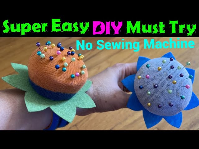 Wrist Tied) Pin Cushion · How To Make A Wrist Pin Cushions · Sewing on Cut  Out + Keep