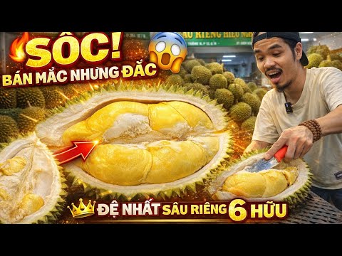 Chấn đỗng !Sầu Riêng Hiếu NGHĨA bán mắc nhưng cũng bán đắc hơn các cửa hàng khác ở SÀI Gòn