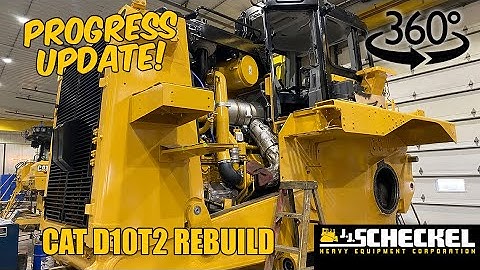 2016 Cat D10T2 Rebuild Progress, A03292, 360