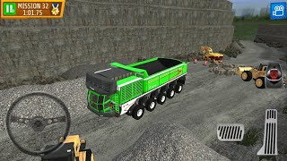 Quarry Driver 3 Modern Roller Driving #4 City construction - Android Gameplay screenshot 5