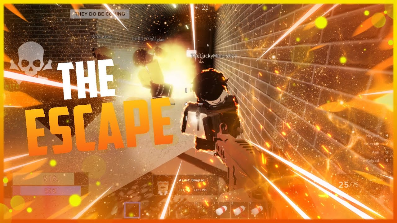 The Escape | The Most INTENSE GANG WAR In Criminality Roblox