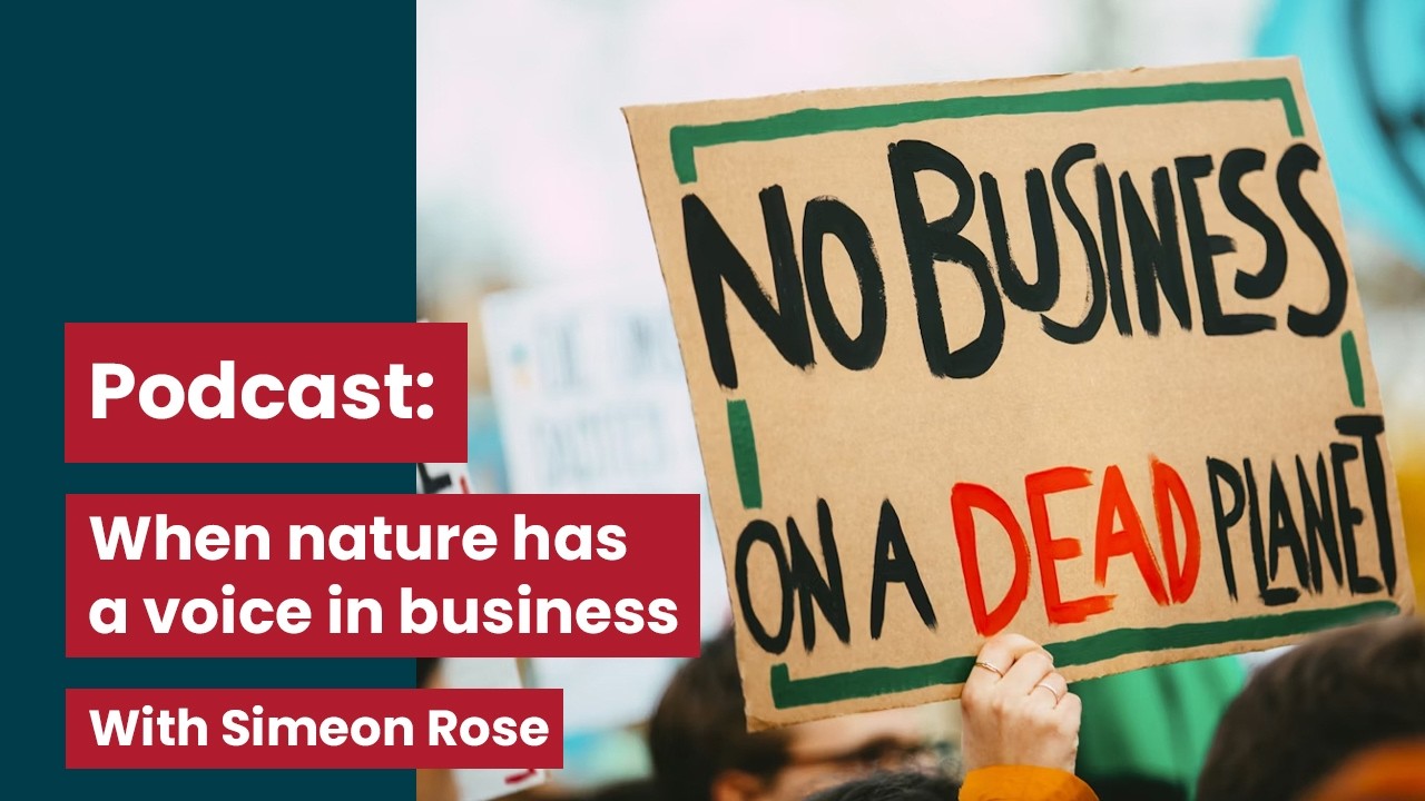 When nature has a voice in business