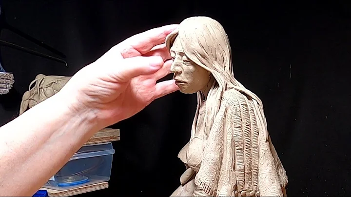 CLAY OF SNOWFLOWER   Nose, Hair, and Starting back...