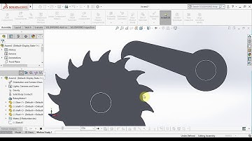 Ratchet pawl mechanism Motion Analysis