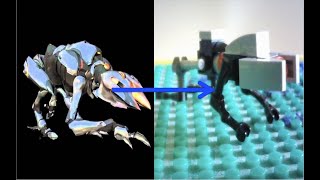 Lego Halo 4 CRAWLER Tutorial