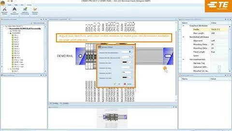 ERD3D How to adjust readability of the rail