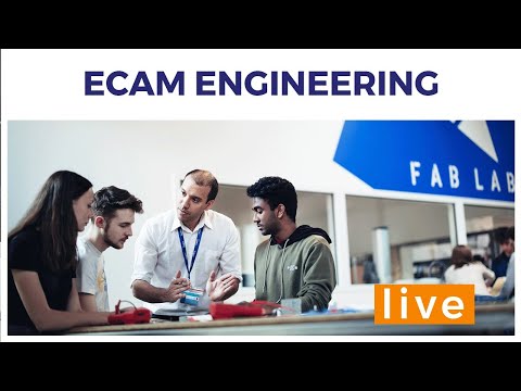 ECAM Engineering : live presentation
