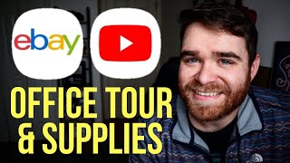 Office Tour | Supplies I Use For My Reselling Business screenshot 1
