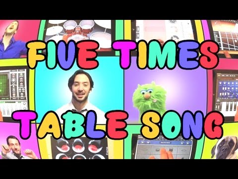 ⁣5 Times Table Song (We Can't Stop by Miley Cyrus) Using iPads Only