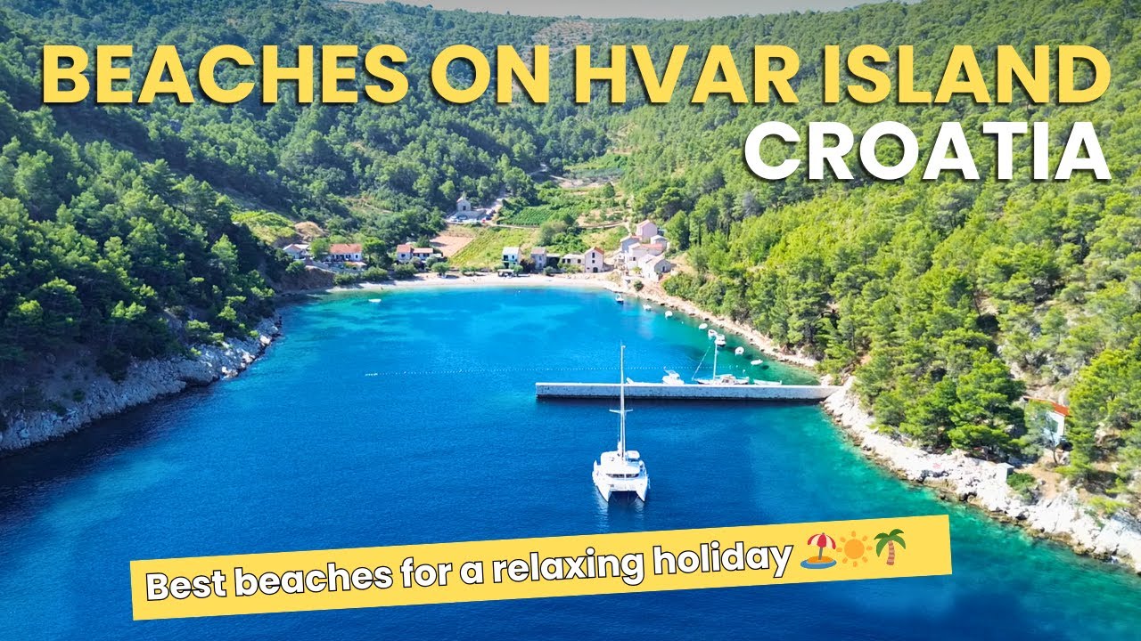 Beaches on Hvar island, Croatia - The best beaches for a summer holiday! 🏖️☀️🌴