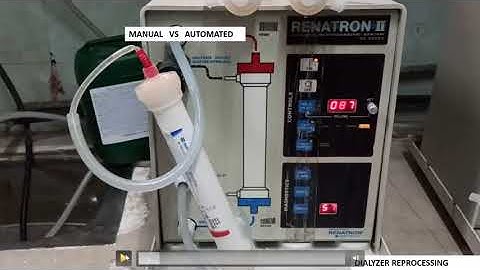 DIALYZER REPROCESSING STEPS  / RENATRON MACHINE