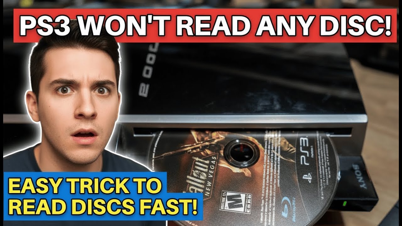 PS3 Not Reading Discs? Try This Easy FiX (Step-by-Step Guide