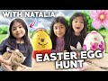 Easter egg hunt with natalia  surprise rabbit   chelseah hilary
