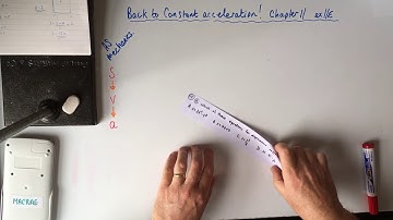 Mechanics AS MacMaths. Variable Acceleration Ch11. Lesson 2