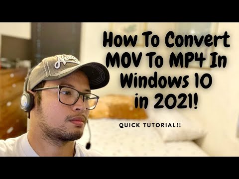 Video: How To Convert Mov To Mp4 For Free