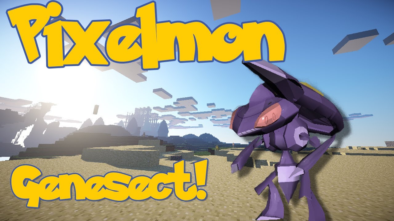 Genesect Preview - Pixelmon 3.1 