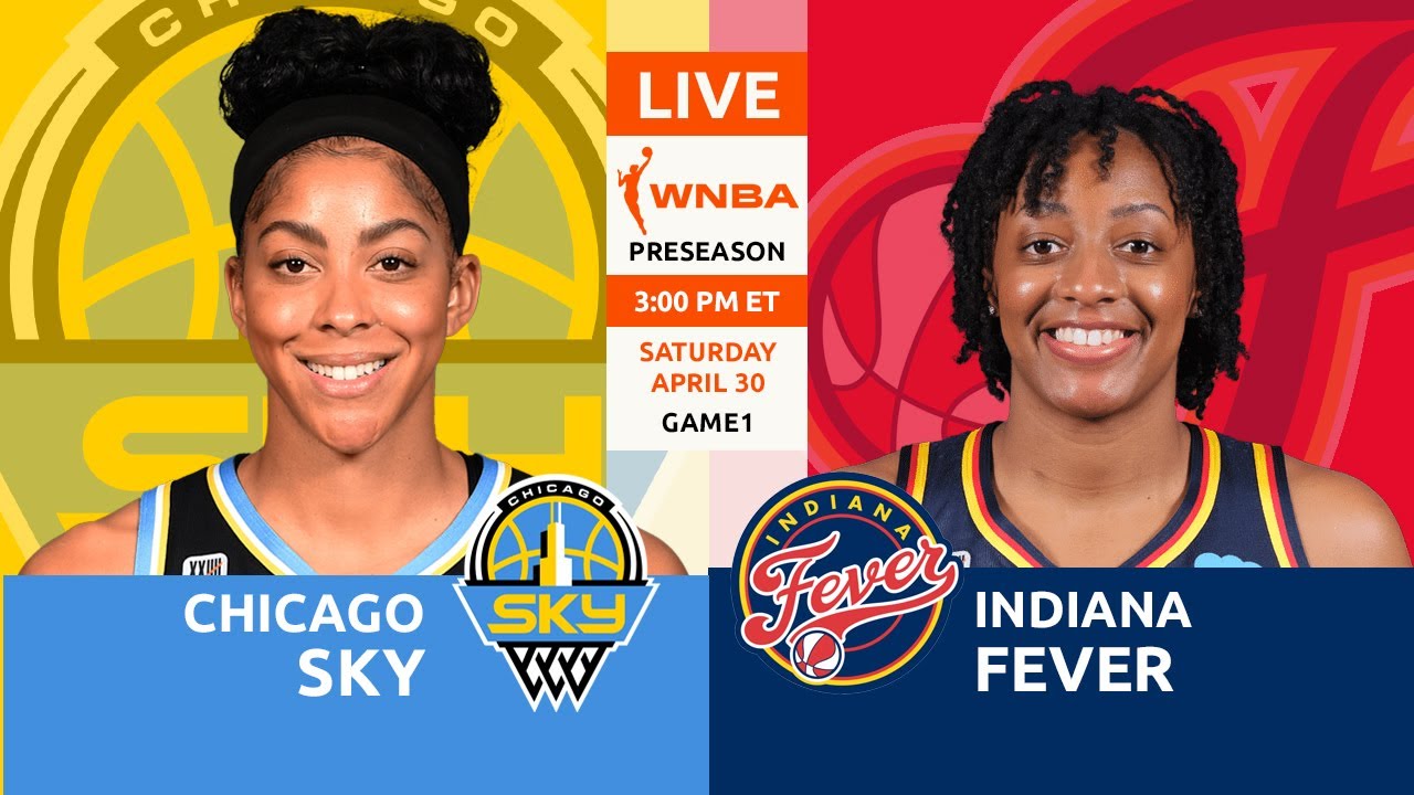 Chicago Sky vs Indiana Fever WNBA Preseason 2022 YouTube