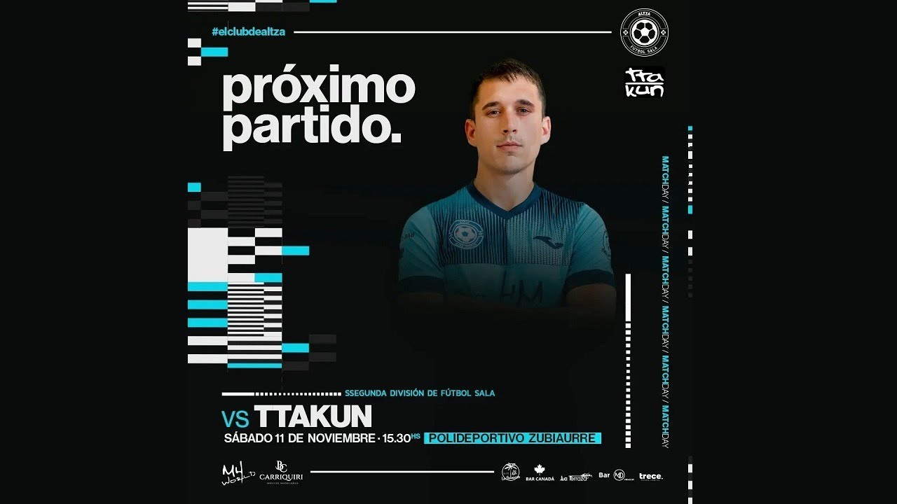 Ttakun - Altza Futsal I Partido de Futbol Sala