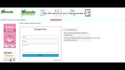 no code contact forms with email response using PHP