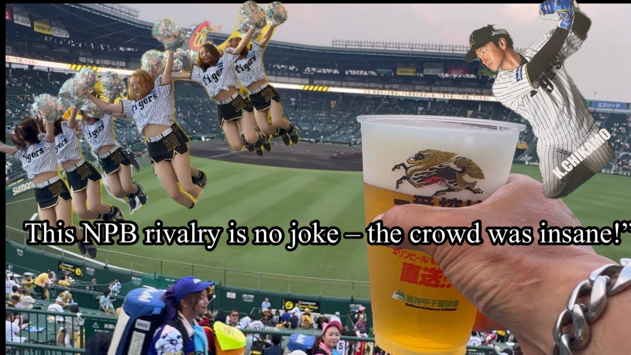 “Hanshin Tigers vs Yomiuri Giants – The Stadium Was Absolutely Electric!”