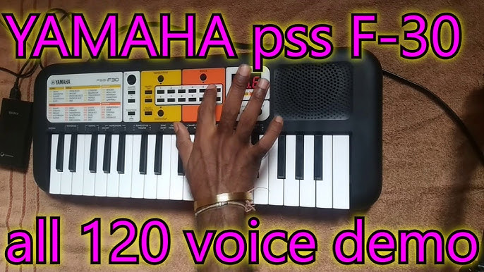 Teclado Infantil Yamaha PSS-E30 - Palácio da Música - Uma loja afinada com  você