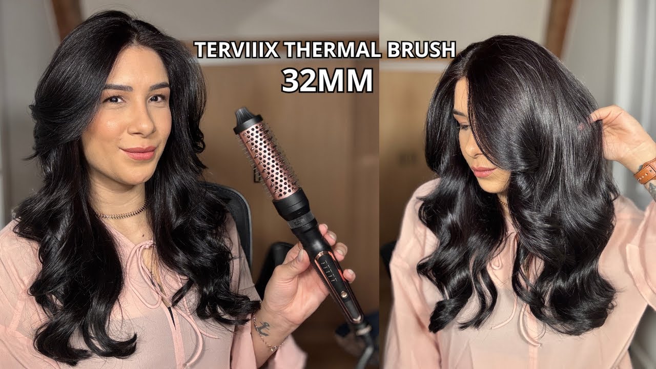 ESCOVA TÉRMICA 3 EM 1 TERVIIIX PRO THERMAL BRUSH 32MM @Terviiix  | Por @jessicatthings_