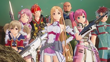 TRUE ENDING SCENE ★~(◠‿◕✿)    SAO FATAL BULLET