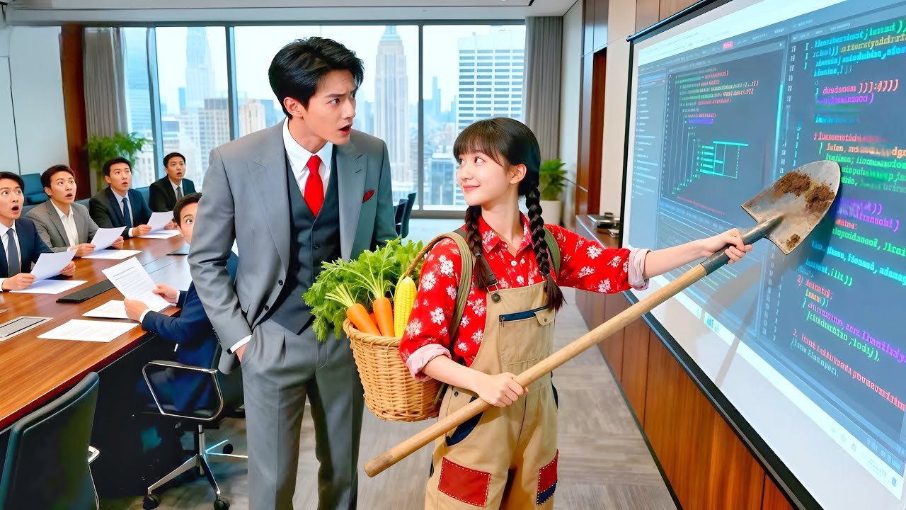 فلاحه غبيه بتدخل شركة شاب وسيم وبتخرب شغله لكنه مش بيعاقبها وبيعجب بيها ملخص مسلسل