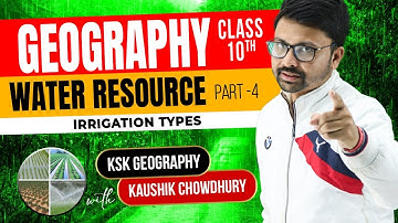 Water Resource | Irrigation Types | #icsegeography #tank #canal #irrigation