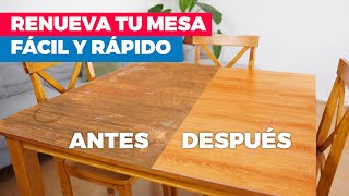 Cómo restaurar una cubierta de mesa con piso vinílico