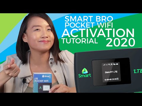 Smart Bro ZTE MF920TS Pocket Wifi Activation Tutorial 2020 + Unboxing + Portal Access